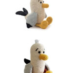 Scraps the Seagull Bird Crochet Pattern
