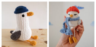 Seagull Amigurumi Crochet Patterns