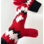 Vermont Valentine Mittens Free Crochet Pattern