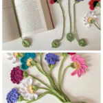 Wildflower Bookmarks Crochet Pattern