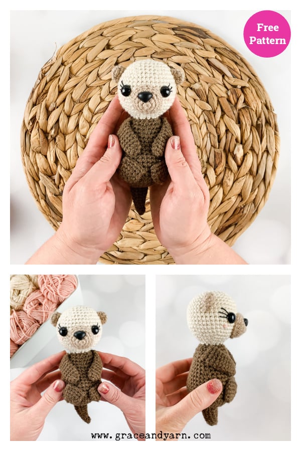 Amigurumi Otter Free Crochet Pattern