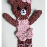 Ballerina Bear Applique Free Crochet Pattern