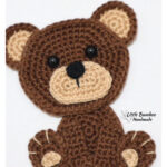 Bear Applique Crochet Pattern