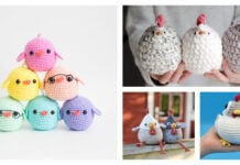 Chubby Chicken Amigurumi Crochet Patterns