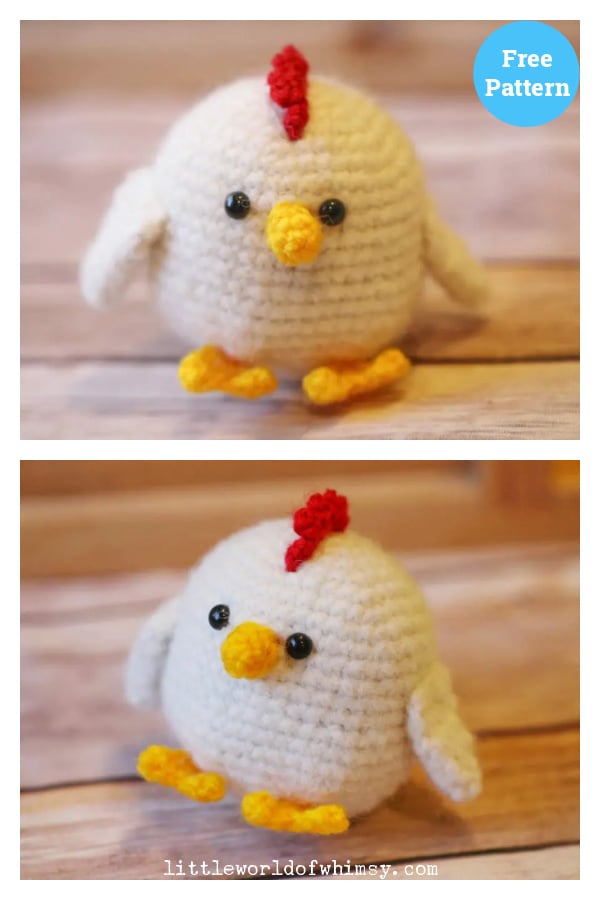 Chubby Chicken Free Crochet Pattern