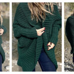 Evergreen Cocoon Shrug Free Crochet Pattern and Video Tutorial
