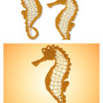 Seahorse Applique Crochet Pattern