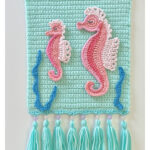 Seahorse Fantasy Appliques Crochet Pattern