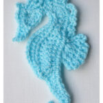 Seahorse Motif Free Crochet Pattern