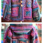 Square Scramble Sweater for Kids Crochet Pattern