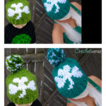 St. Patrick’s Day Shamrock Waistcoat Hat Free Crochet Pattern