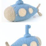 Submarine Amigurumi Free Crochet Pattern