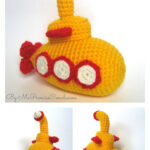 Submarine Toy Crochet Pattern