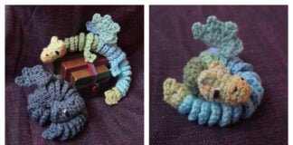 Worry Wyrm Dragon Free Crochet Pattern