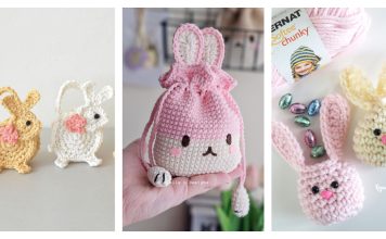 10+ Bunny Treat Bag Crochet Patterns