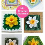 10+ Daffodil Flower Motif Crochet Patterns
