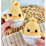 Amigurumi Plush Chick Free Crochet Pattern