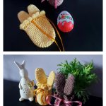 Bunny Treat Bag Crochet Pattern