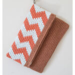 Chevron Tapestry Fold Over Clutch Free Crochet Pattern