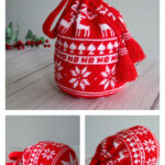 Christmas Bag Free Crochet Pattern