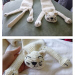 Cuddly Cat Scarf Free Crochet Pattern