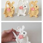 Easter Bunny Free Crochet Pattern and Video Tutorial