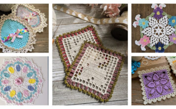 Easter Decor Spring Doily Crochet Patterns