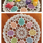 Easter Egg Doily Crochet Pattern
