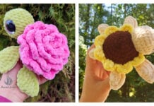 Flower Turtle Amigurumi Crochet Patterns