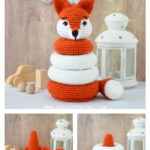 Fox Stacking Toy Free Crochet Pattern