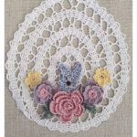 Lacy Easter Egg Doily Crochet Pattern