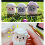 Lamb Easter Egg Crochet Pattern