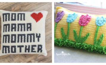 Mother's Day Pillow Crochet Patterns