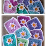 Not Quite a Daffodil Square Free Crochet Pattern