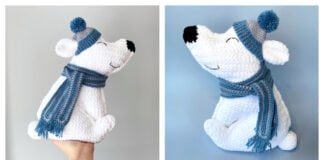 Polar Bear Amigurumi Free Crochet Pattern