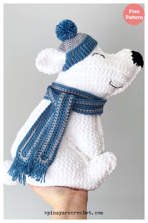 Polar Bear Amigurumi Free Crochet Pattern 