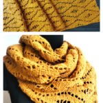 Sand Dunes Shawl Free Crochet Pattern and Video Tutorial