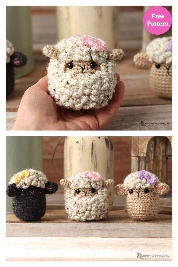 Sheep Egg Free Crochet Pattern