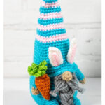 Spring Bunny Gnome Free Crochet Pattern