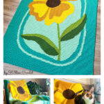 Sunny Bloom Blanket Free Crochet Pattern