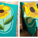 Sunny Bloom Blanket Free Crochet Pattern