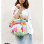 Tulip Garden Tote Free Crochet Pattern