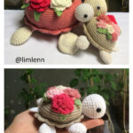 Turtle Flowers Free Crochet Pattern