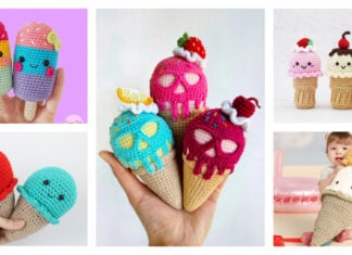 10+ Amigurumi Ice Cream Crochet Patterns