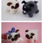 Amigurumi Pug Free Crochet Pattern