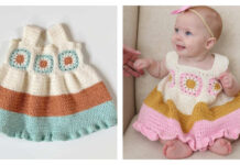 Baby Boho Sundress Free Crochet Pattern and Video Tutorial