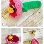 Bumblebee Bilbocatch Free Crochet Pattern