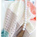 Colorful Blanket Free Crochet Pattern for Beginner