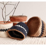 Copenhagen Baskets Free Crochet Pattern