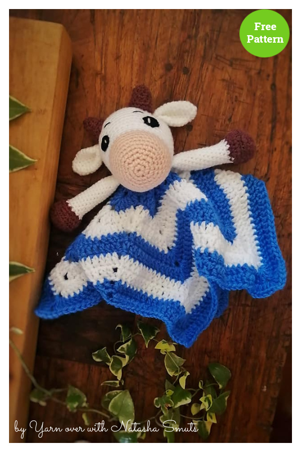 Cow Lovey Free Crochet Pattern